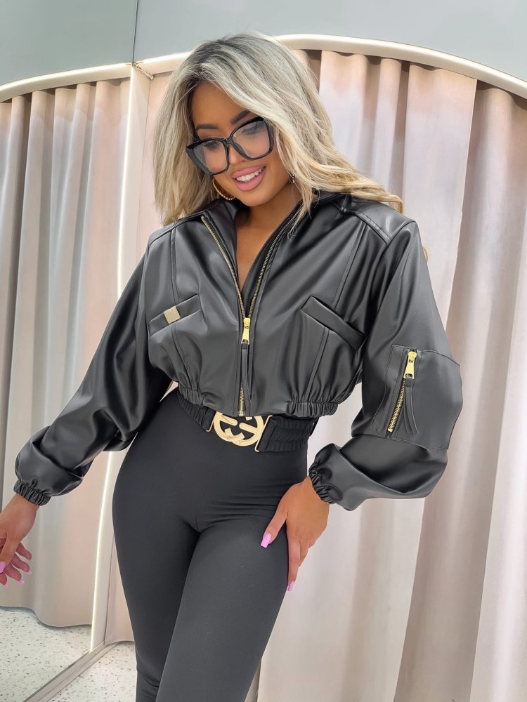 Ramoneska premium LUMI, czarna