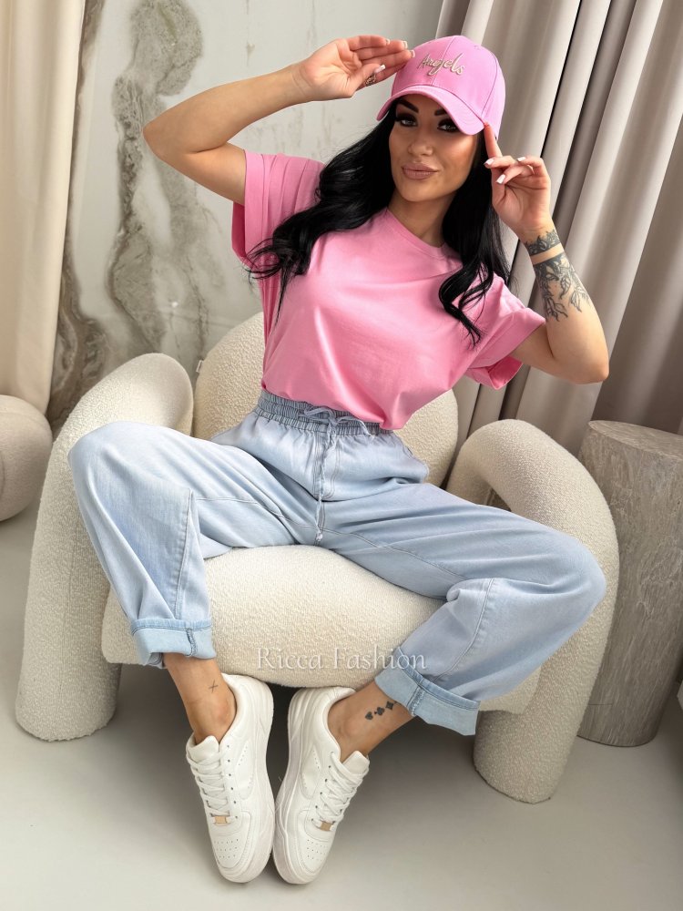 T-shirt bawełniany LIAM,...