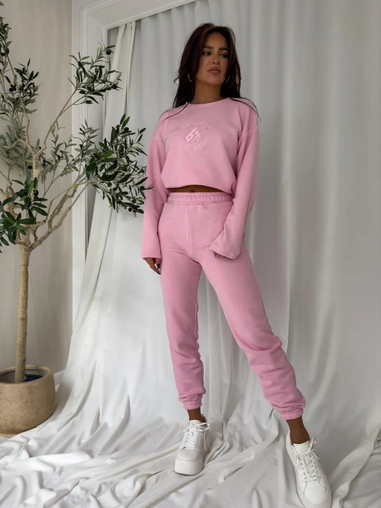 Komplet dresowy LOUIS, jasny róż
