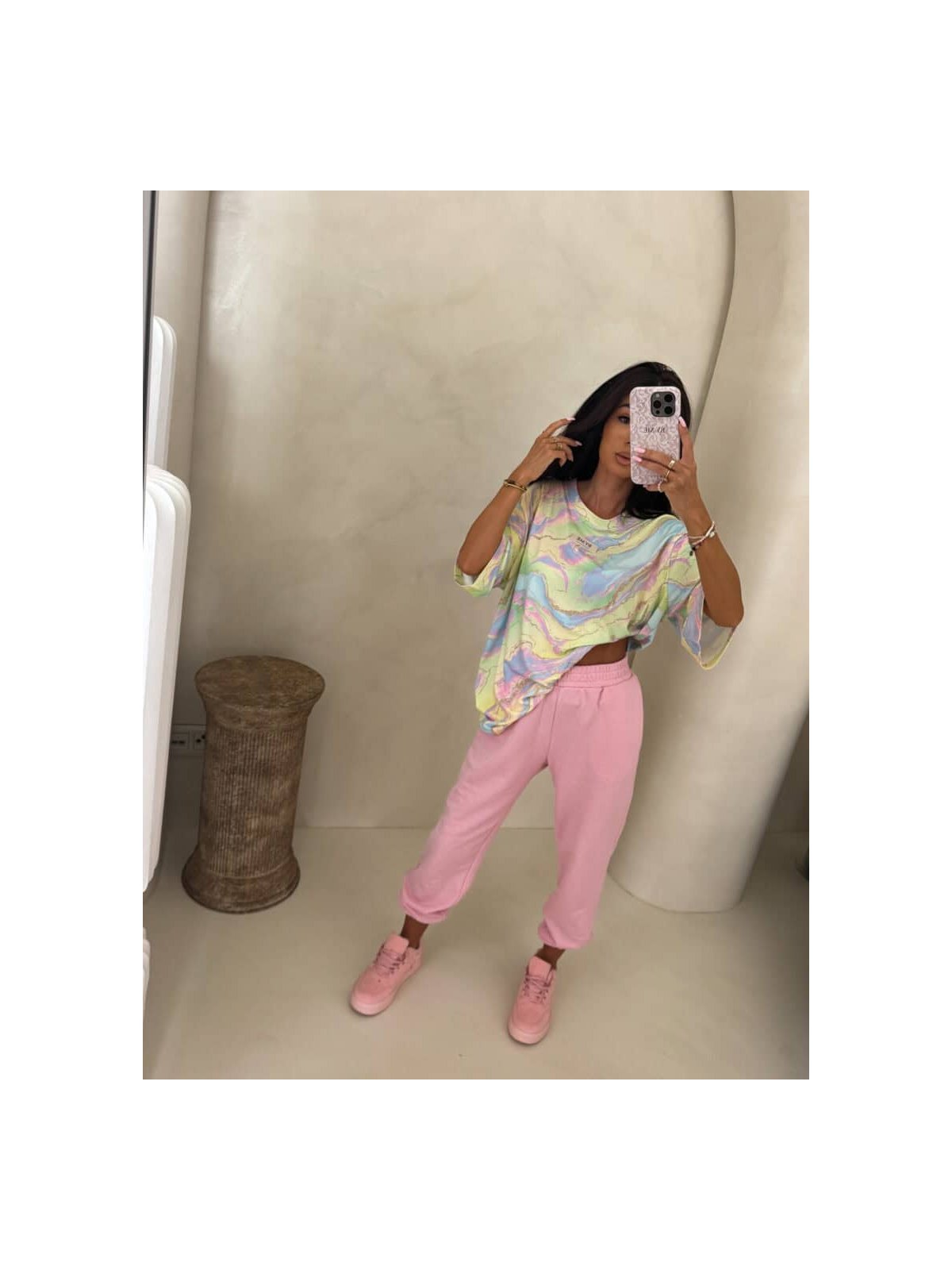 Bluzka MARMARIS print marmurek – zapp