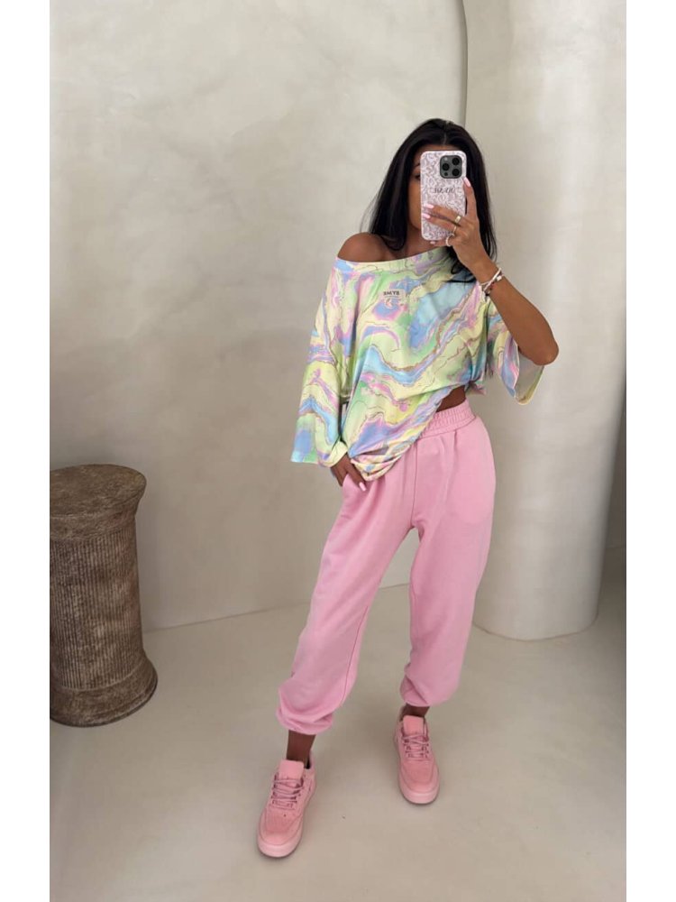 Bluzka MARMARIS print marmurek – zapp