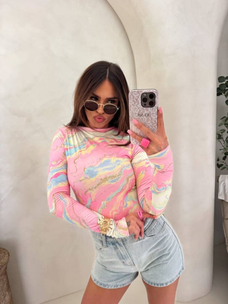 Bluzka SKIN MARMUREK –...