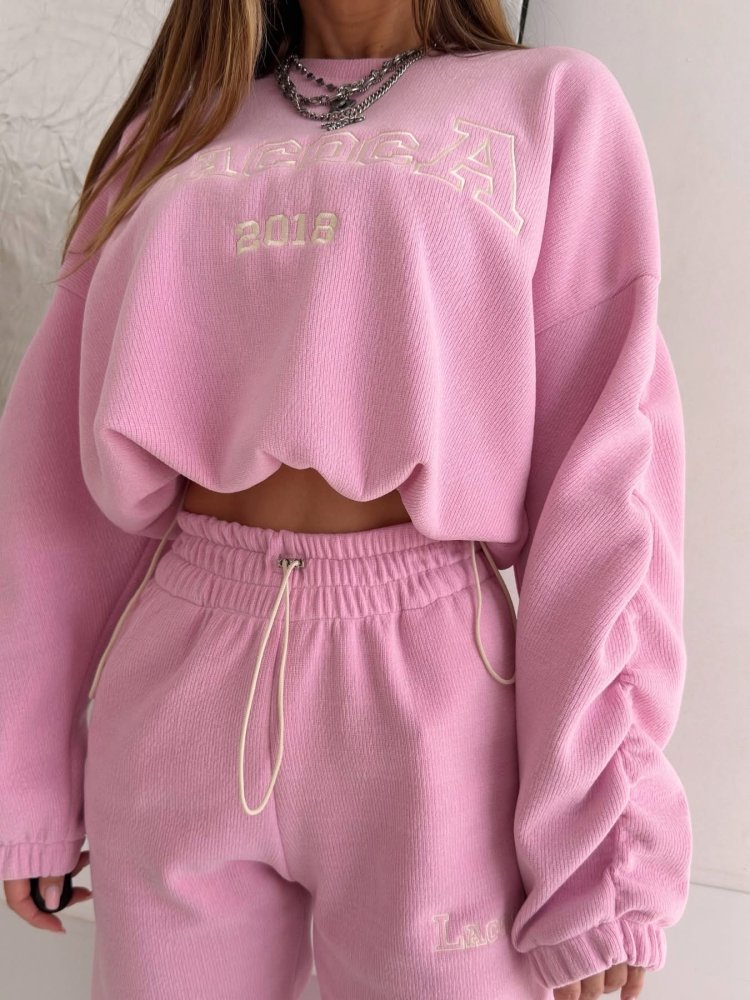 Komplet bawełniany prążek...