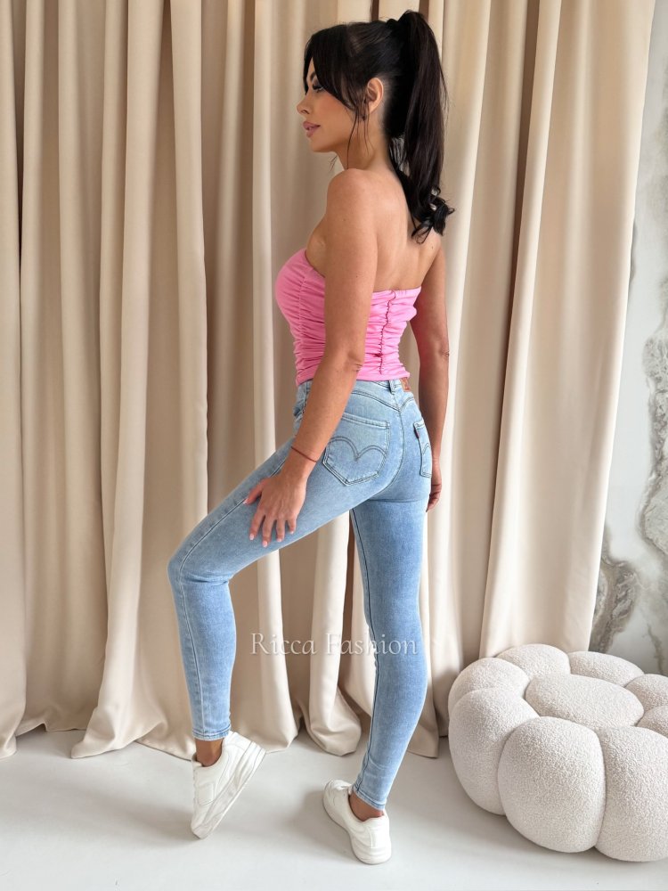 Spodnie skinny push up...