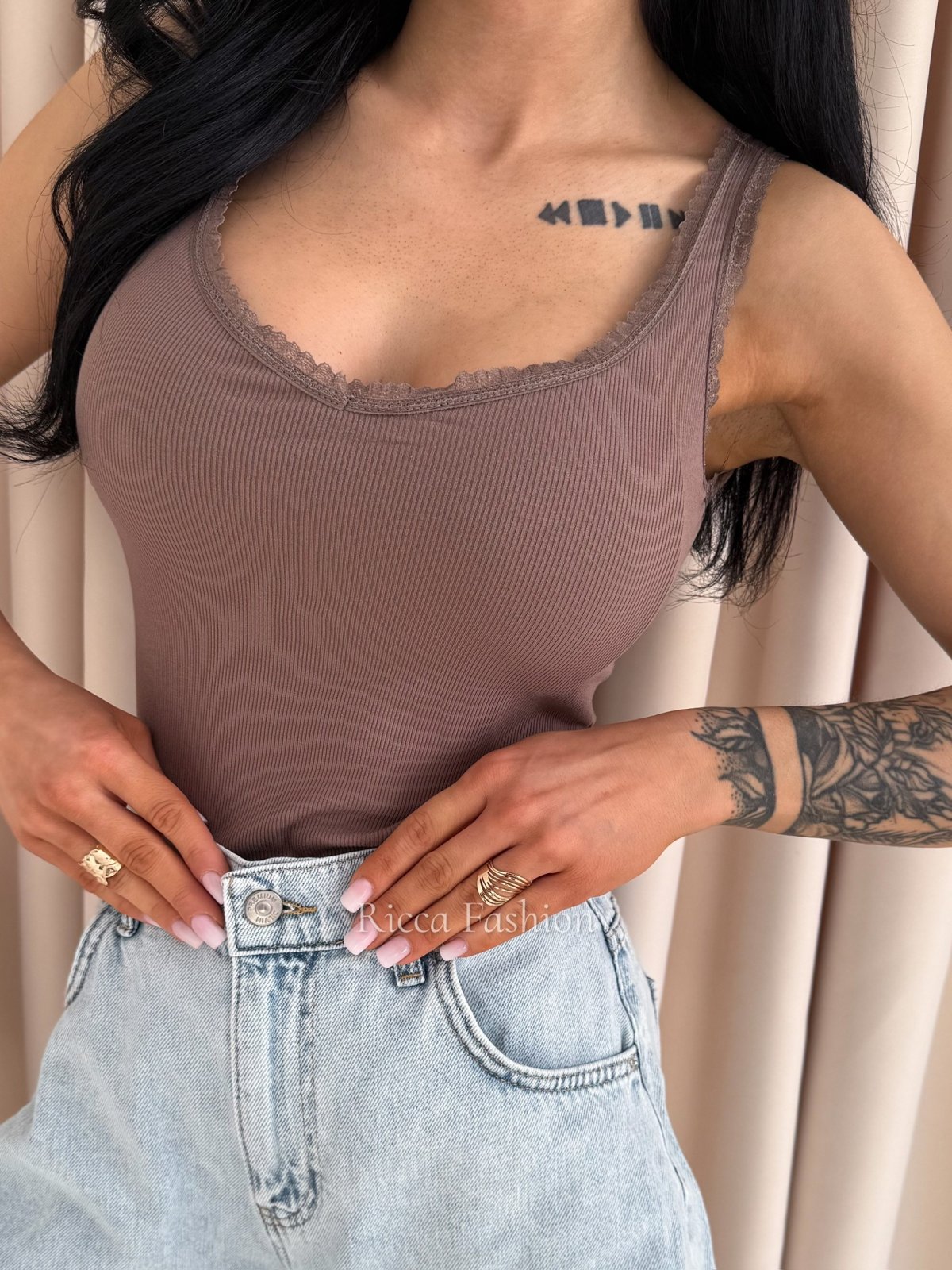 Bluzka/top VELLA,fango