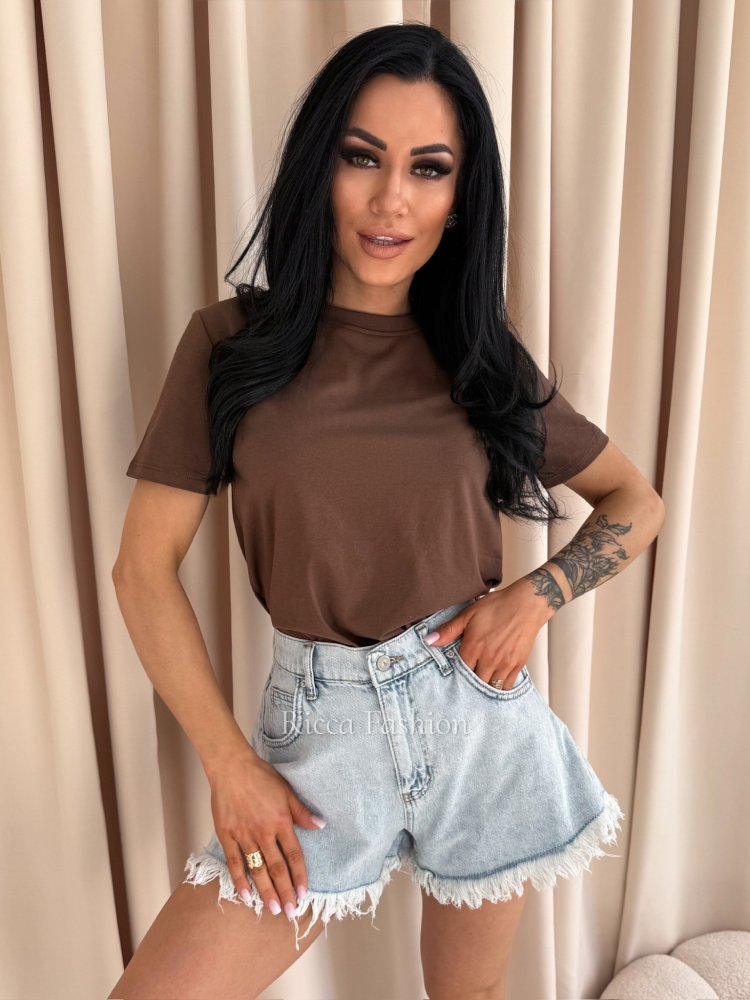 T-shirt bawełniany ELIN,...