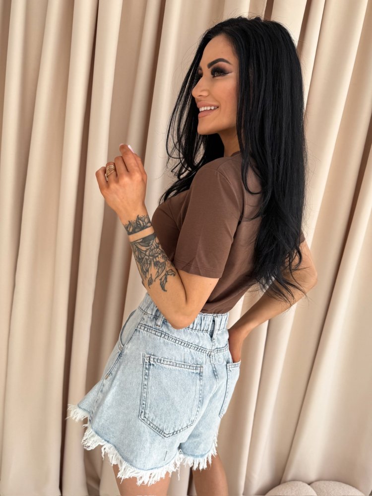 T-shirt bawełniany ELIN,...