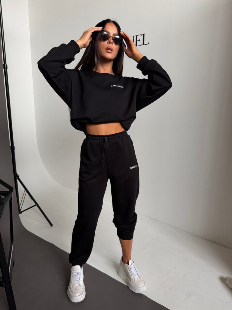 Komplet WOMAN czarny