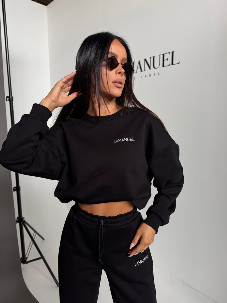 Komplet WOMAN czarny