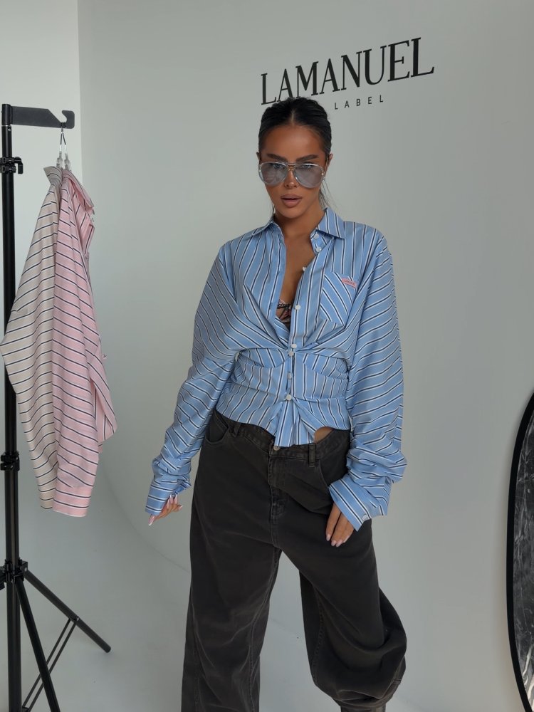 Koszula WHISPER błękit