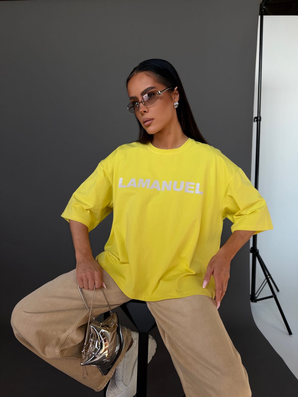 Tshirt BLANK żółty