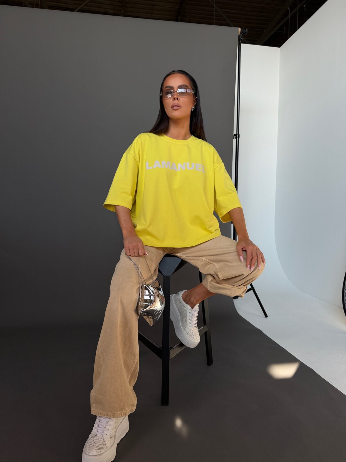 Tshirt BLANK żółty