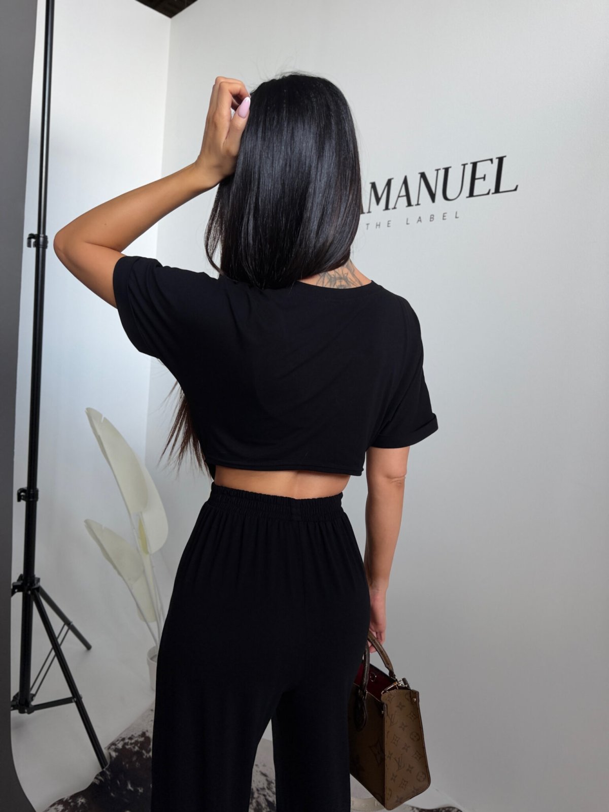 Kombinezon BLUSH czarny