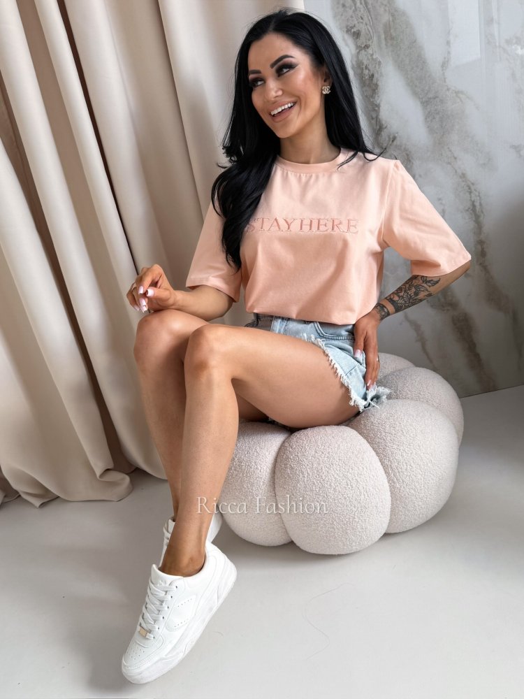 T-shirt bawełniany OLIMPIA,...