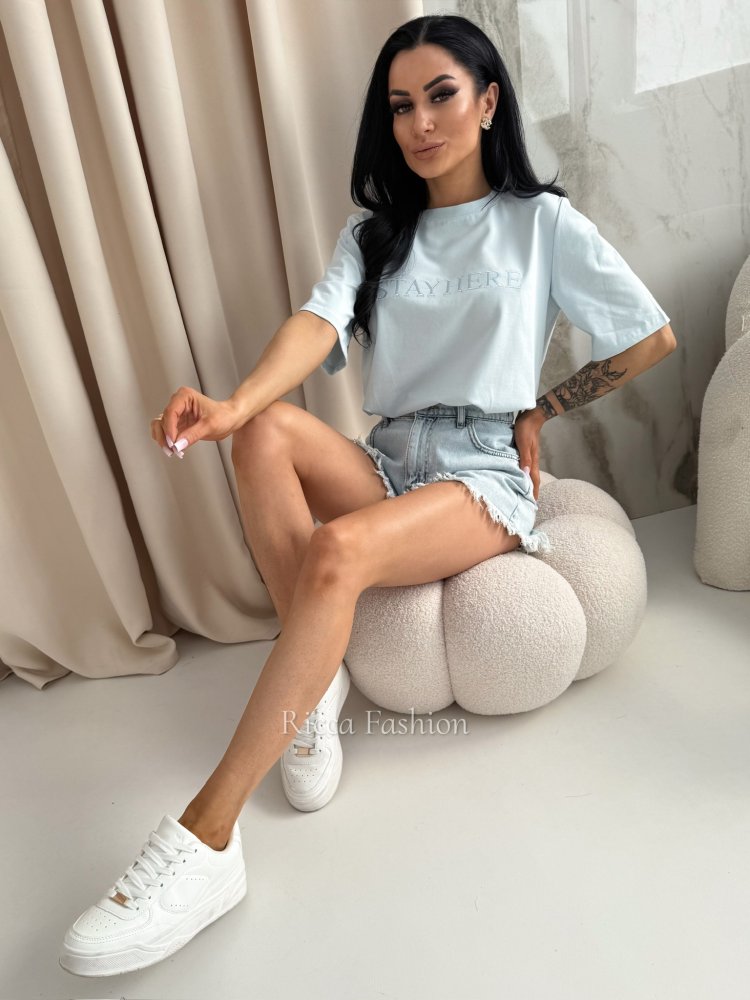 T-shirt bawełniany OLIMPIA,...