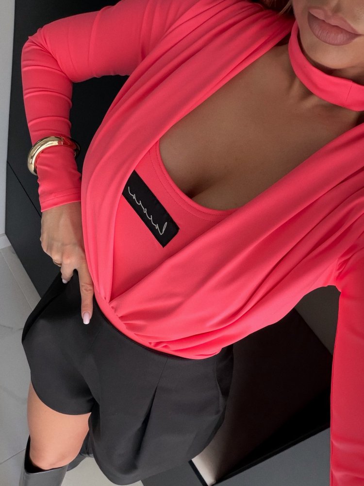 Body AURA , neon coral