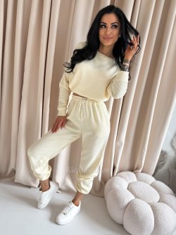 Komplet bawełniany NOEL, banana