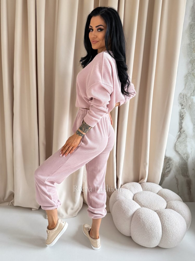 Komplet bawełniany NOEL, puder