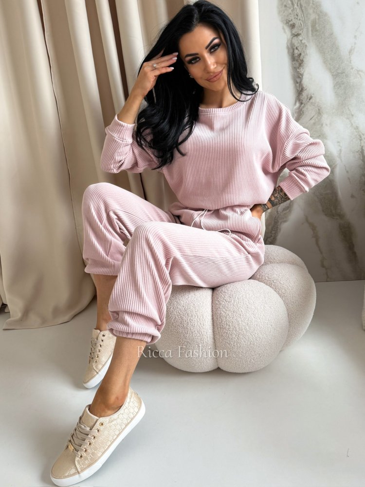 Komplet bawełniany NOEL, puder