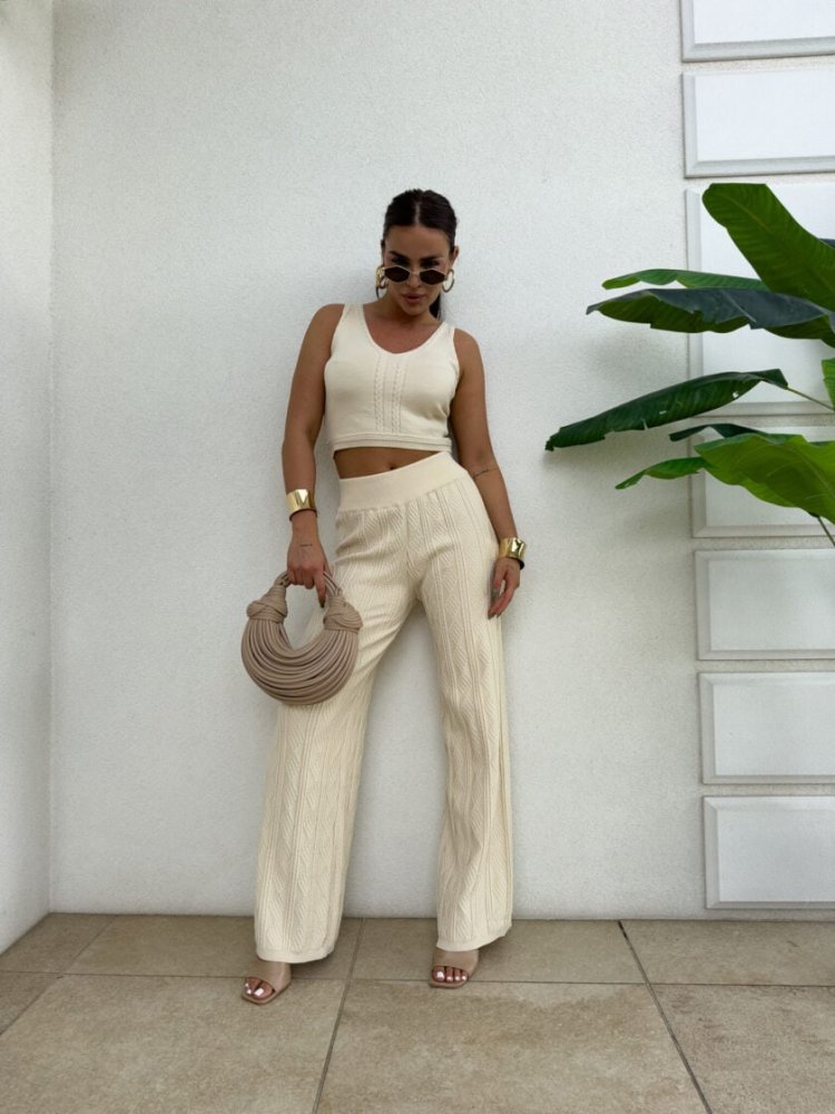 Komplet SAMIRA – jasny beż