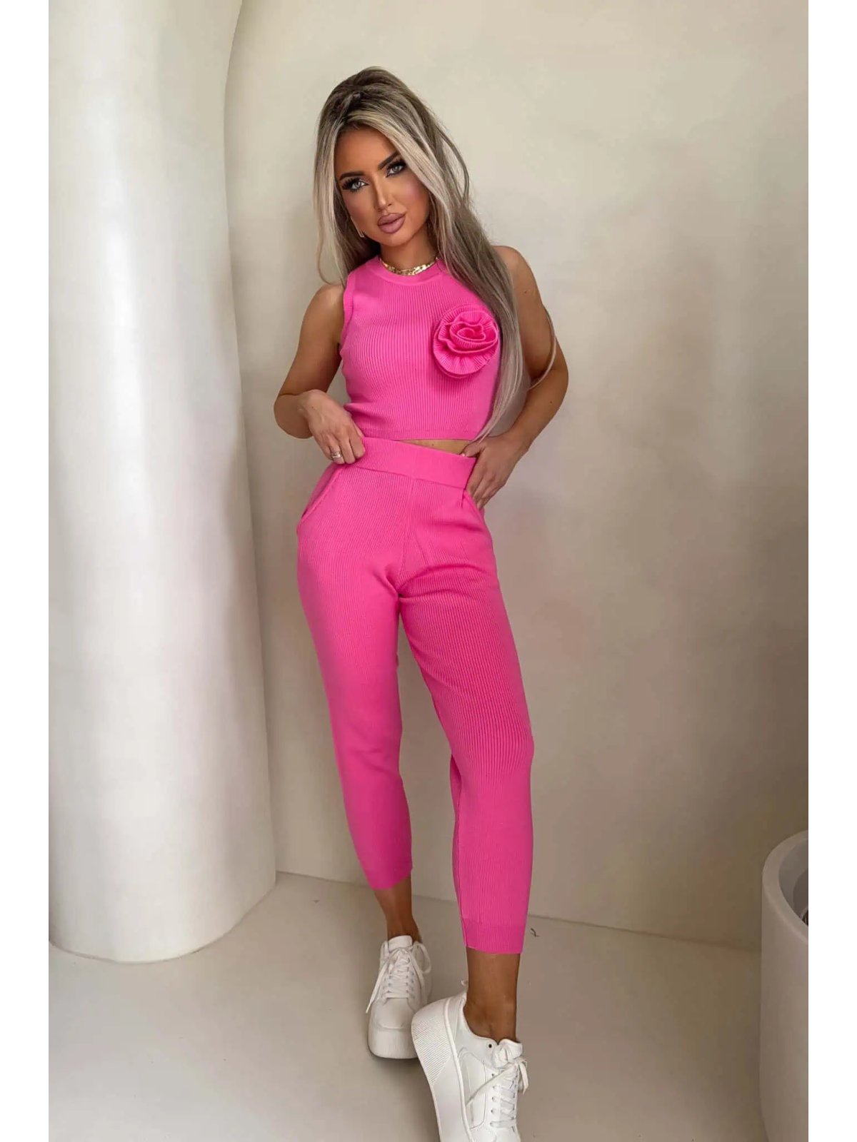 Komplet DELANI ROSE – barbi róż