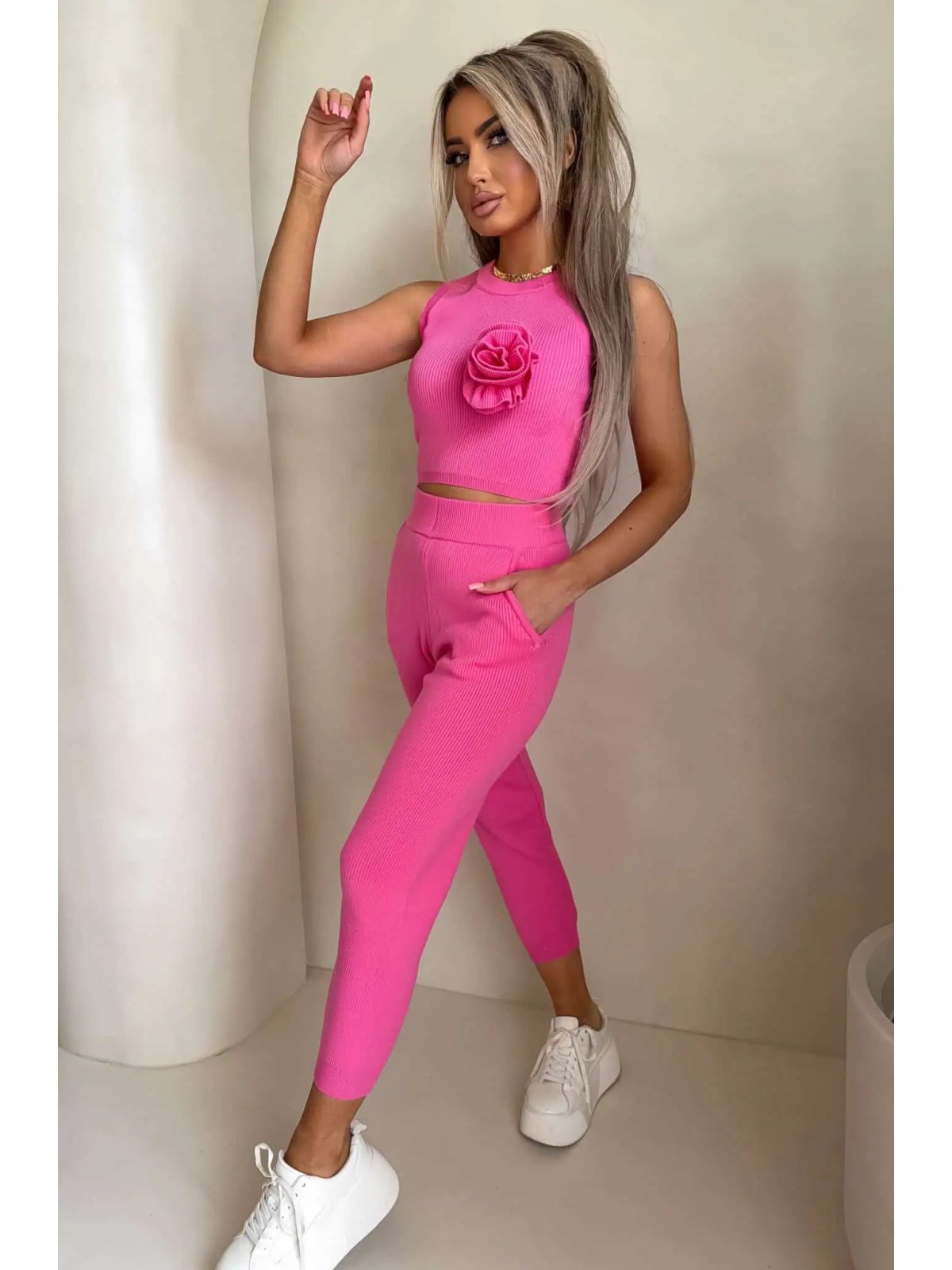 Komplet DELANI ROSE – barbi róż