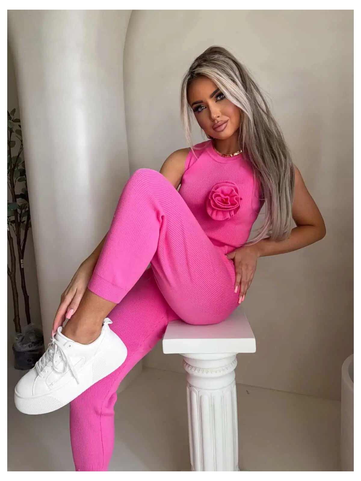 Komplet DELANI ROSE – barbi róż