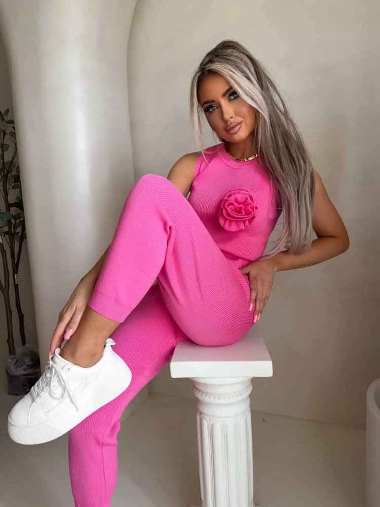 Komplet DELANI ROSE – barbi róż