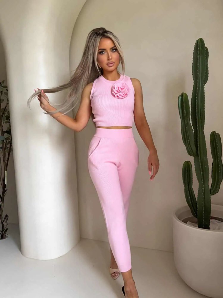 Komplet DELANI ROSE – jasny...