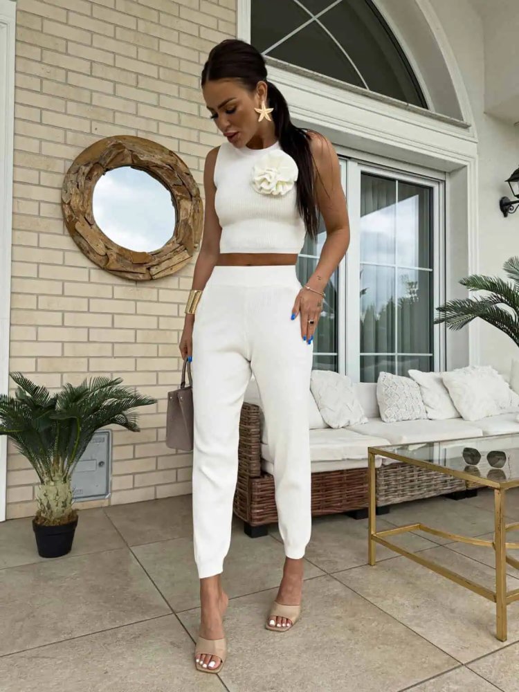 Komplet DELANI ROSE – ecru