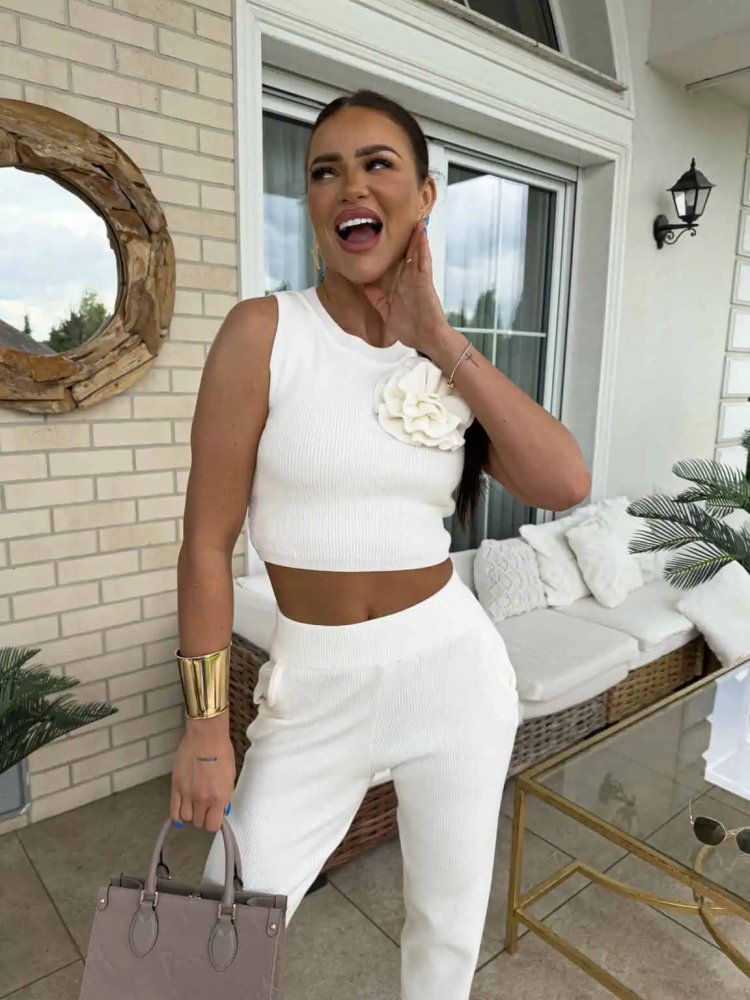 Komplet DELANI ROSE – ecru