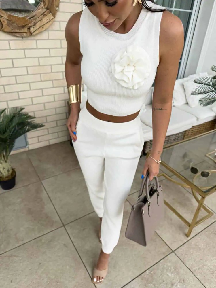 Komplet DELANI ROSE – ecru