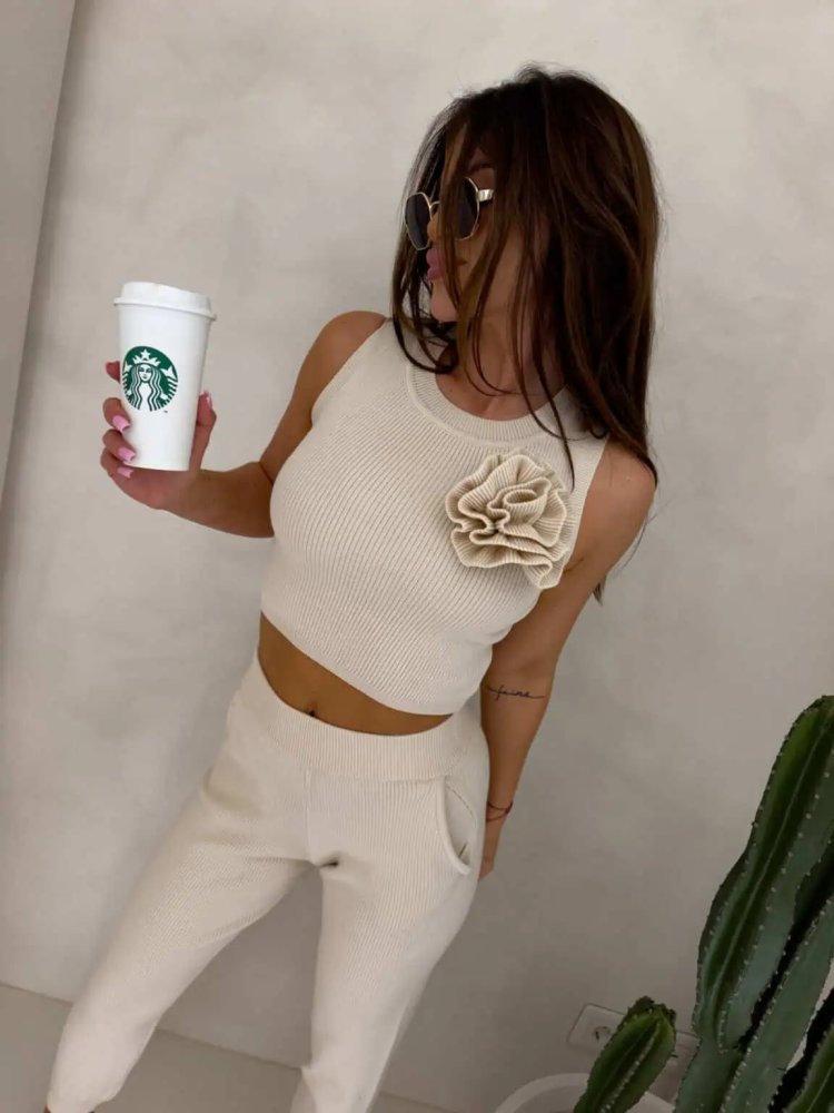 Komplet DELANI ROSE – jasny...