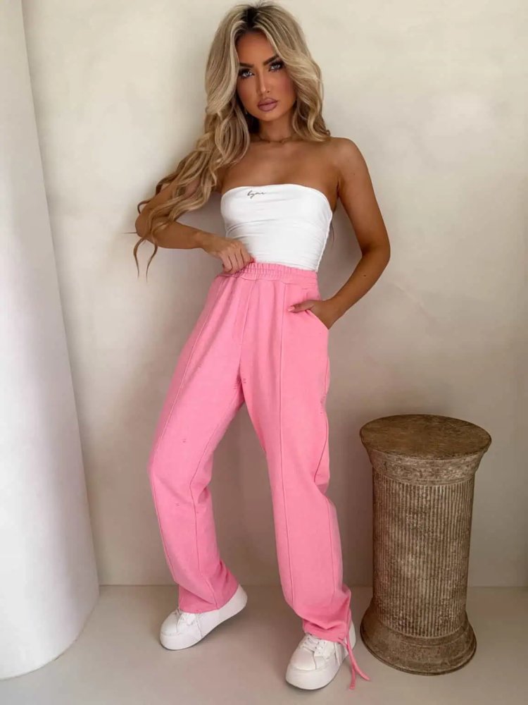 Spodnie NARSE – różowe