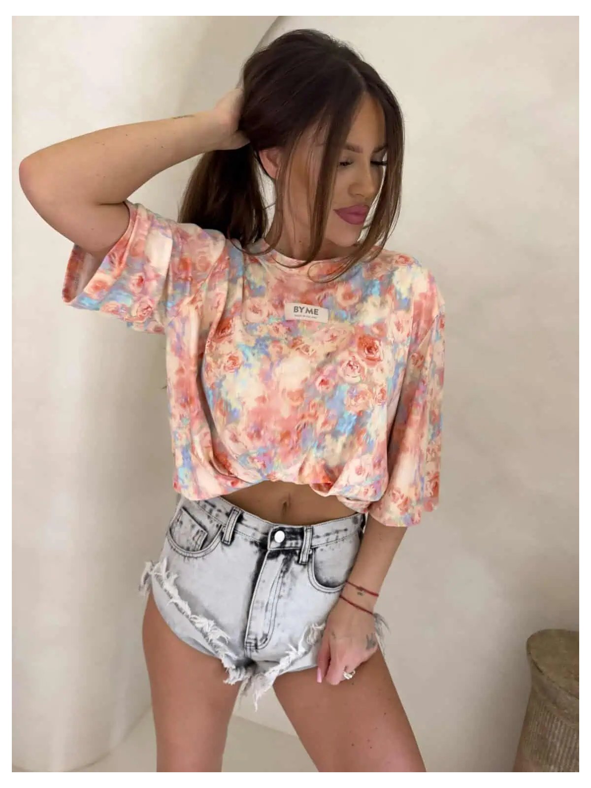 Bluzka MARMARIS print – candy