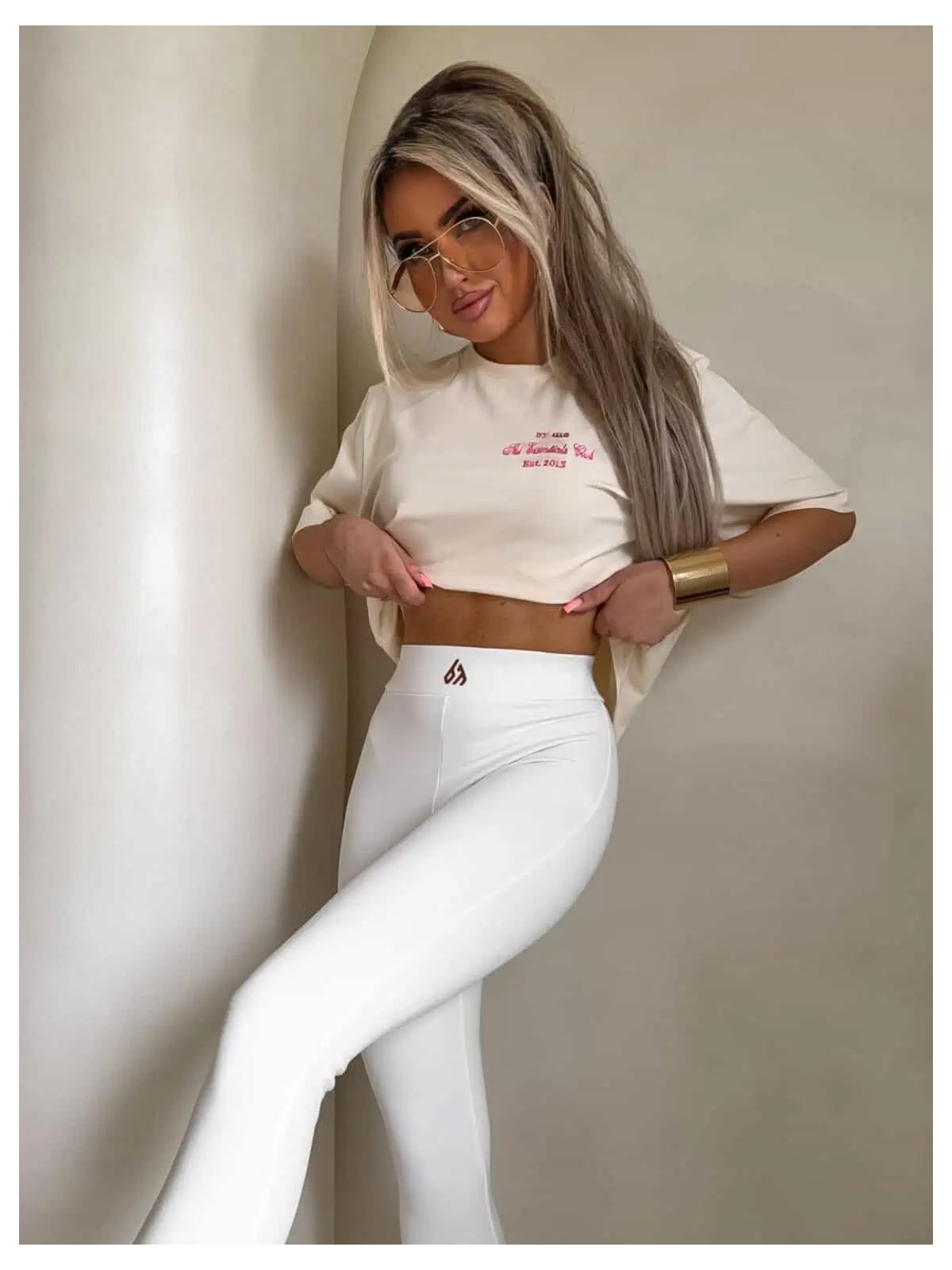 T-shirt ESSENTIAL – waniliowy