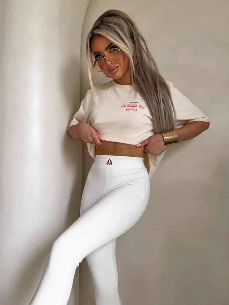 T-shirt ESSENTIAL – waniliowy