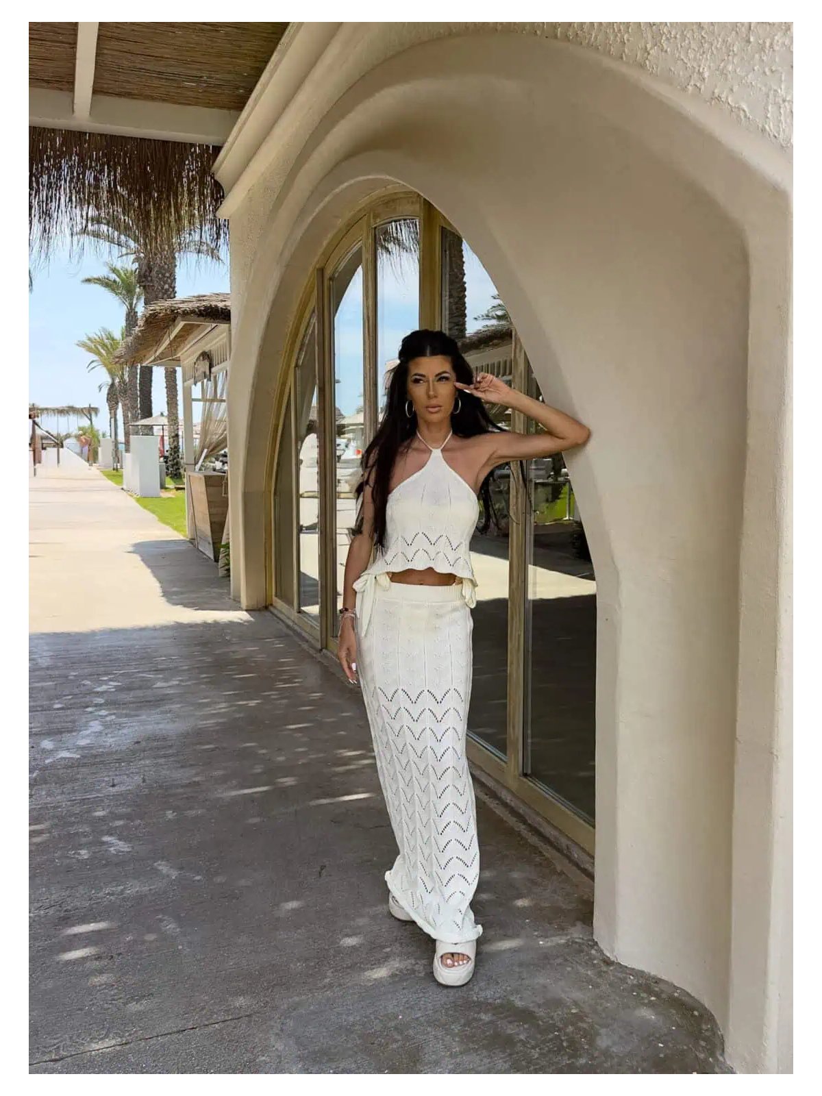 Komplet MARBELLA – ecru