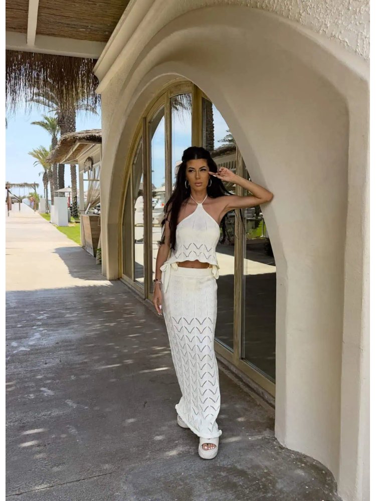 Komplet MARBELLA – ecru