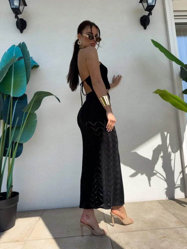 Komplet MARBELLA – czarny