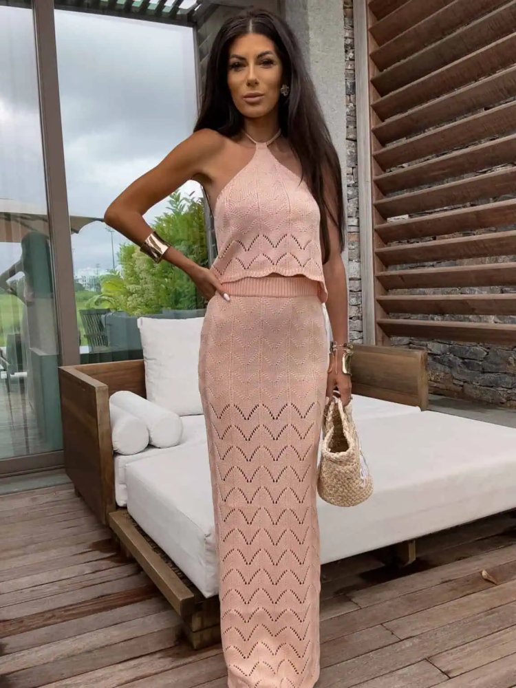 Komplet MARBELLA – morela