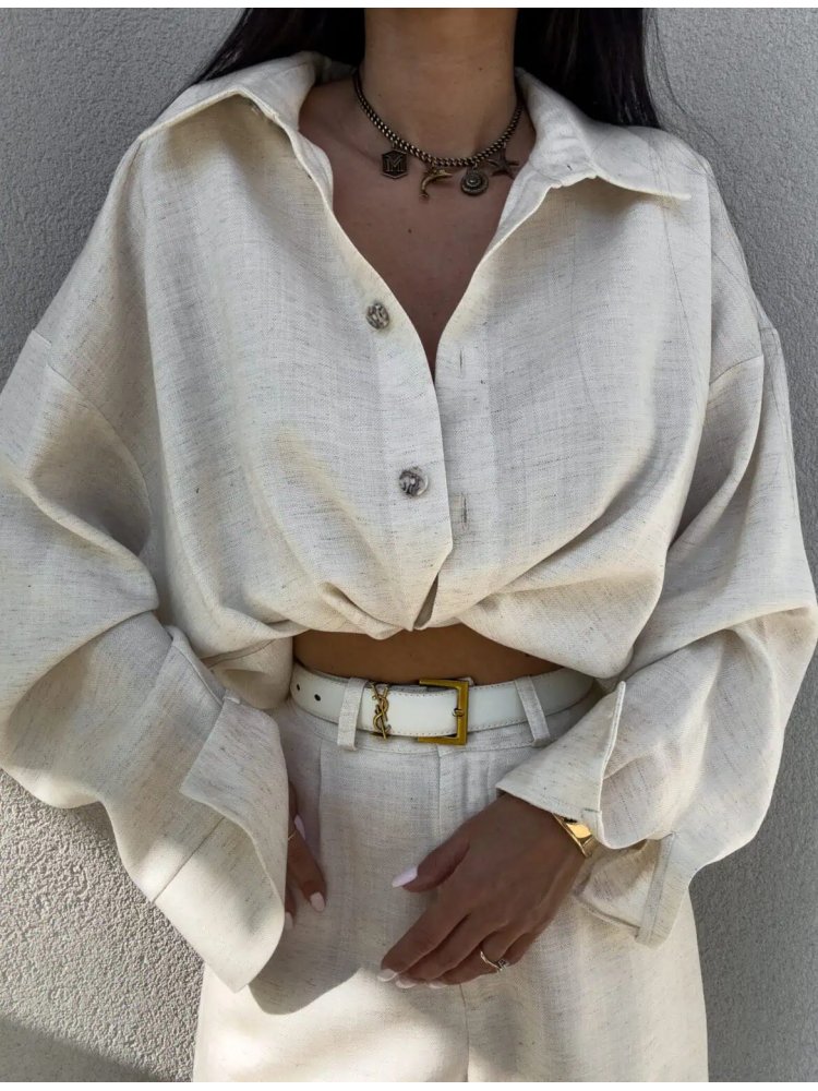 Koszula OVER SPRING natural...