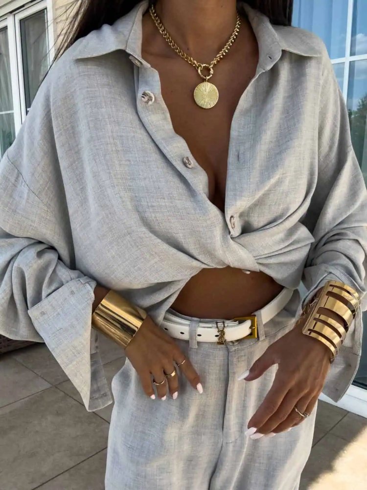 Koszula OVER SPRING natural...