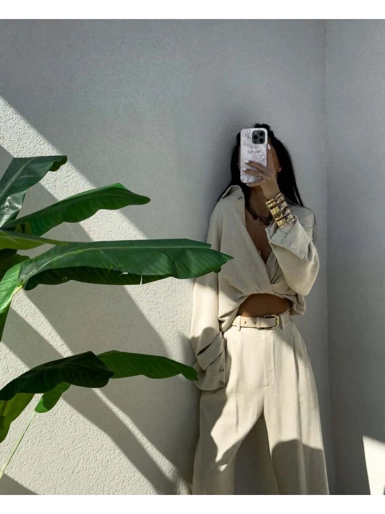 Koszula OVER SPRING natural...