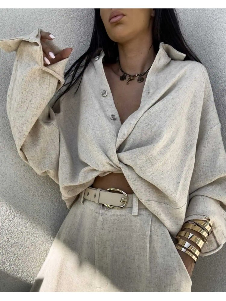 Koszula OVER SPRING natural...