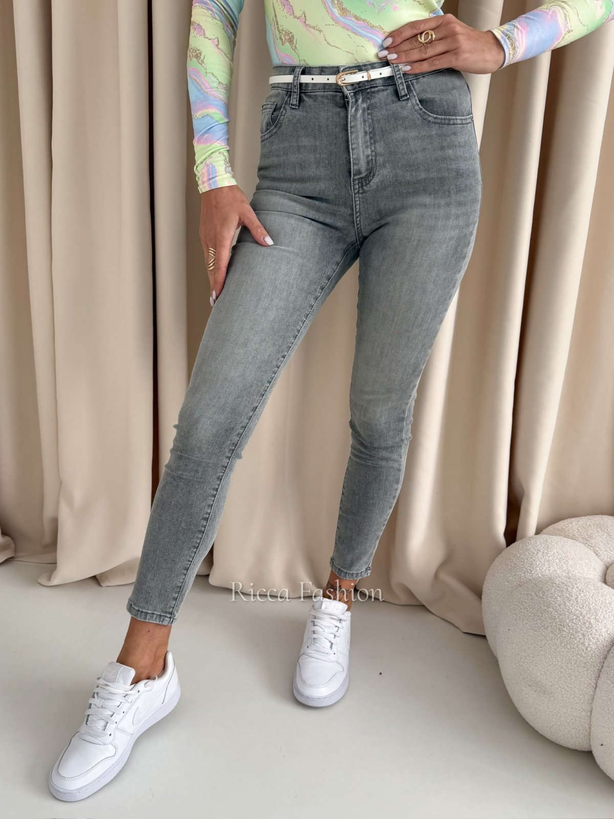 Spodnie skinny jeans VINCENTO, gray
