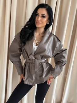 Ramoneska skórzana CATALINA, fango