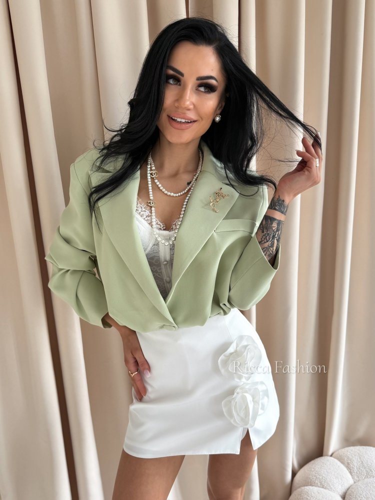 Marynarka premium SAINT, pistachio