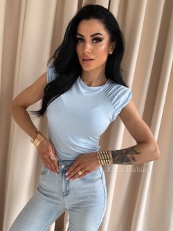 Bluzka z poduszkami SORRENTO, baby blue