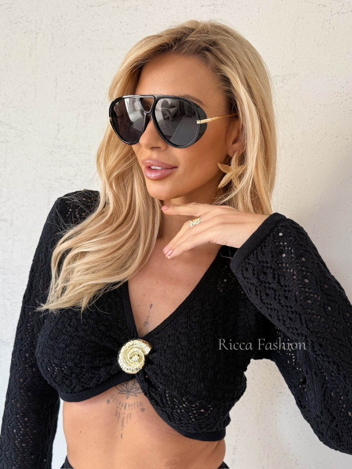 Okulary przeciwsłoneczne NATALIE, black